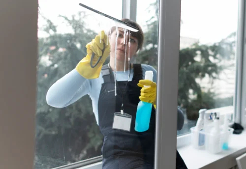 Nettoyage de vitres intérieures et extérieures au Plessis-Belleville
